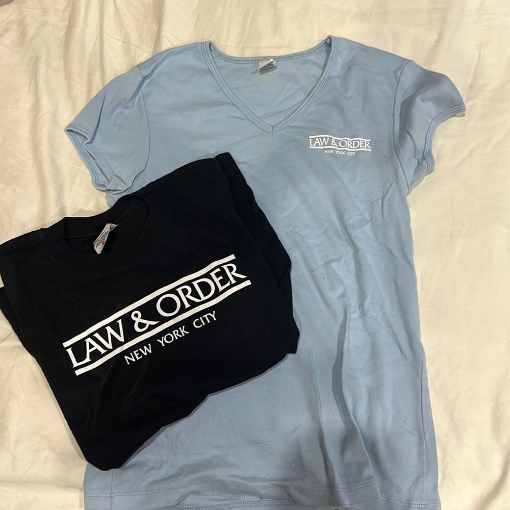 2 Law and Order New York tees